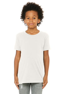 Bella + Canvas Youth Jersey T-Shirt 3001Y - Vintage White