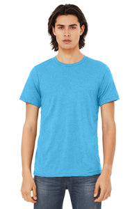 Bella+Canvas 3413 Triblend T-Shirt - Aqua Triblend