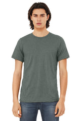 Bella+Canvas 3413 Triblend T-Shirt - Blue Storm Triblend