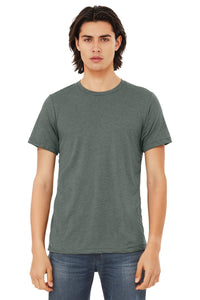 Bella+Canvas 3413 Triblend T-Shirt - Blue Storm Triblend