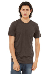 Bella+Canvas 3413 Triblend T-Shirt - Brown Triblend