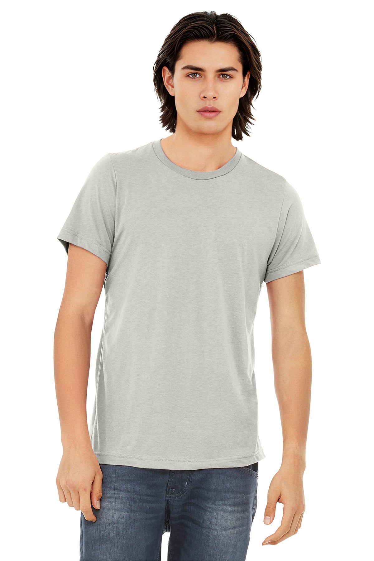 Bella+Canvas 3413 Triblend T-Shirt - Cement Triblend