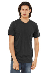 Bella+Canvas 3413 Triblend T-Shirt - Charcoal-Black Triblend