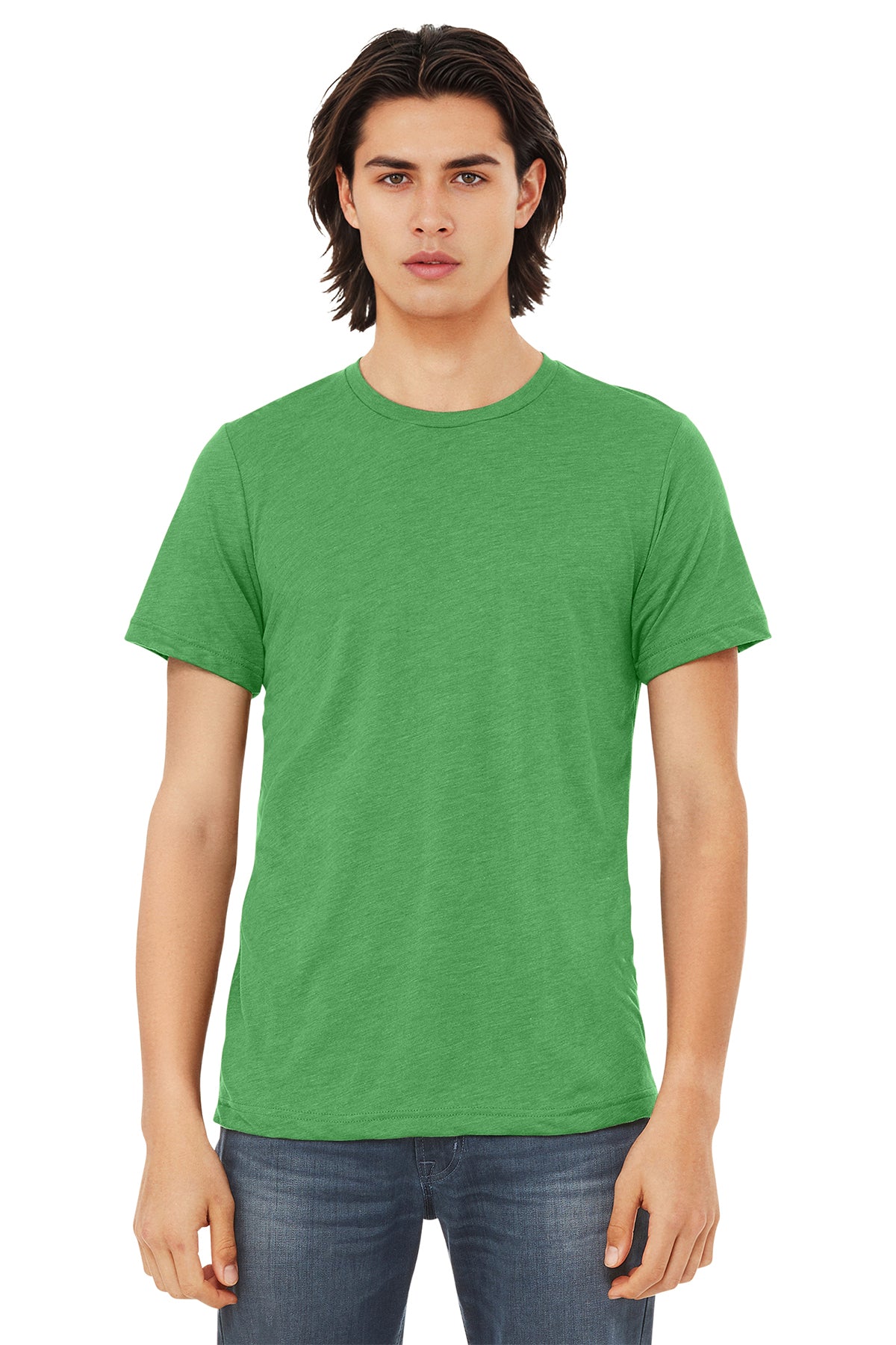 Bella+Canvas 3413 Triblend T-Shirt - Green Triblend
