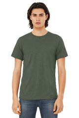 Bella+Canvas 3413 Triblend T-Shirt - Military Green Triblend