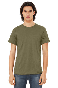 Bella+Canvas 3413 Triblend T-Shirt - Olive Triblend