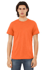 Bella+Canvas 3413 Triblend T-Shirt - Solid Orange Triblend
