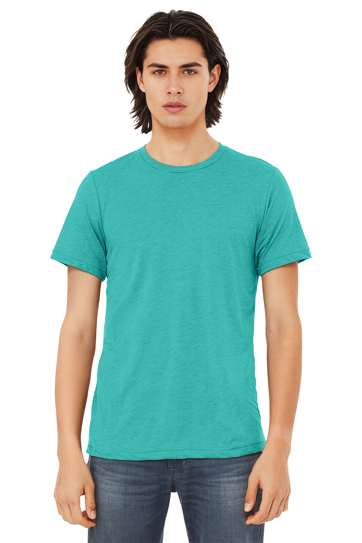 Bella+Canvas 3413 Triblend T-Shirt - Sea Green Triblend