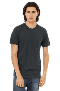 Bella+Canvas 3413 Triblend T-Shirt - Solid Dark Grey Triblend