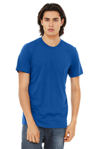 Bella+Canvas 3413 Triblend T-Shirt - Solid True Royal Triblend