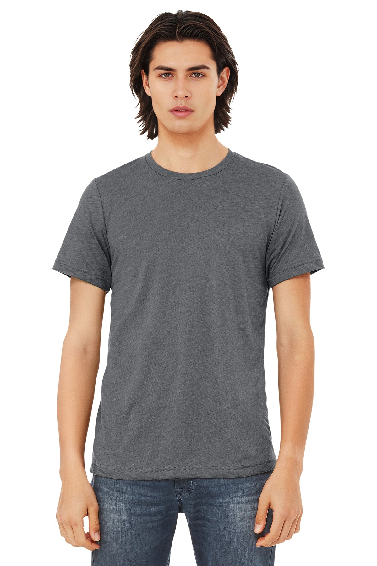Bella+Canvas 3413 Triblend T-Shirt - Storm Triblend