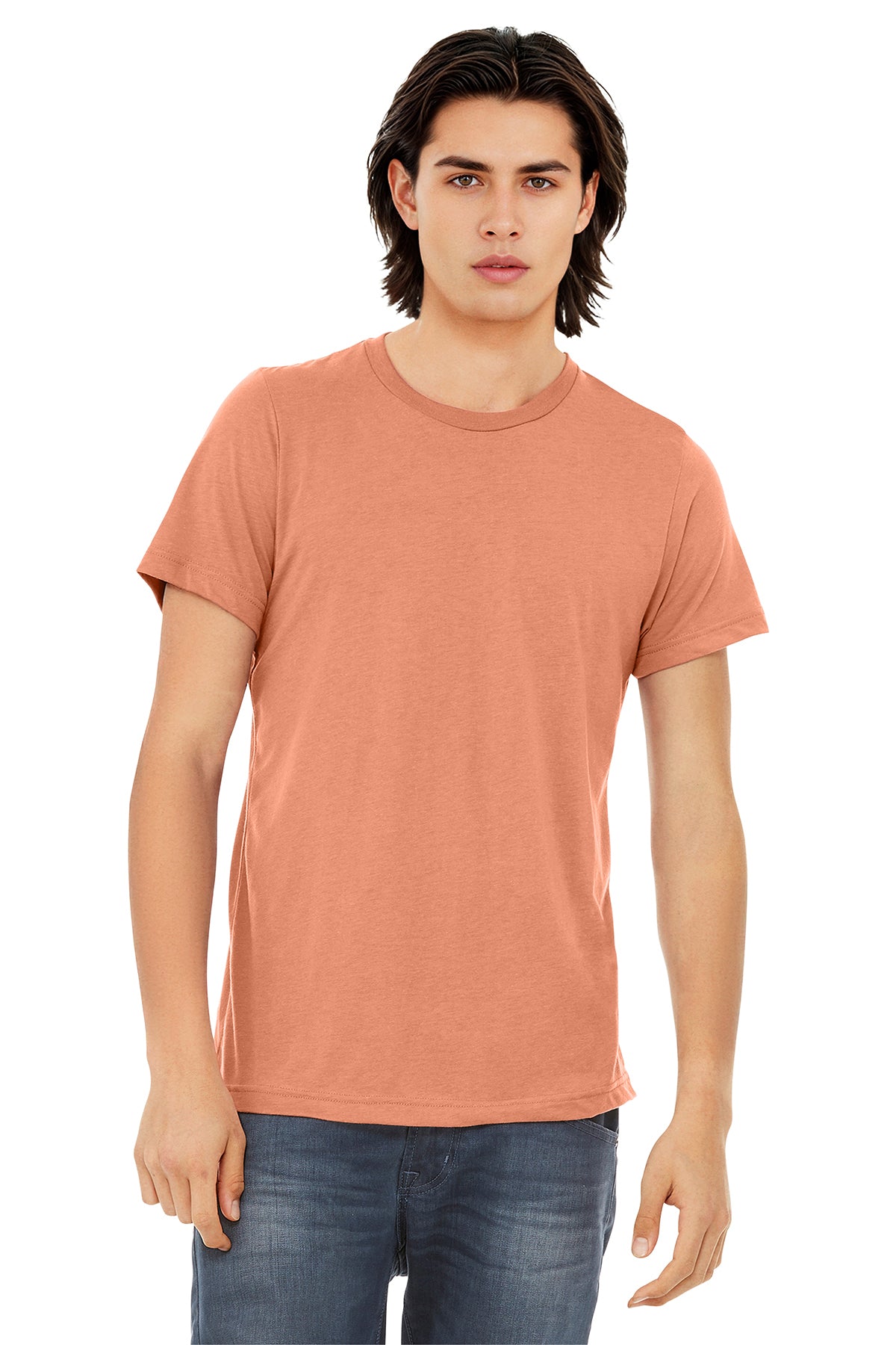 Bella+Canvas 3413 Triblend T-Shirt - Sunset Triblend