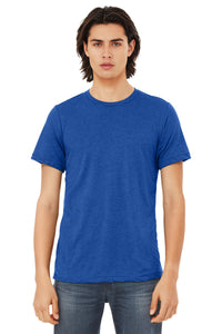 Bella+Canvas 3413 Triblend T-Shirt - True Royal Triblend