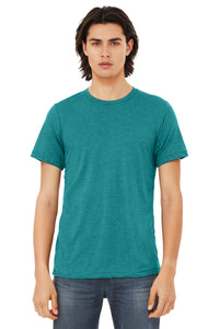 Bella+Canvas 3413 Triblend T-Shirt - Teal Triblend