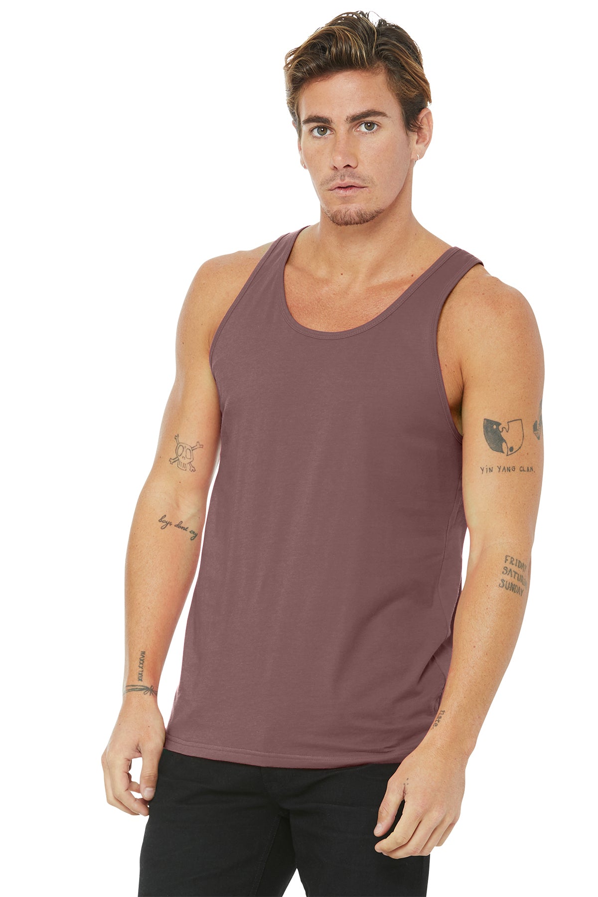 Bella+Canvas 3480 Unisex Jersey Tank - Mauve