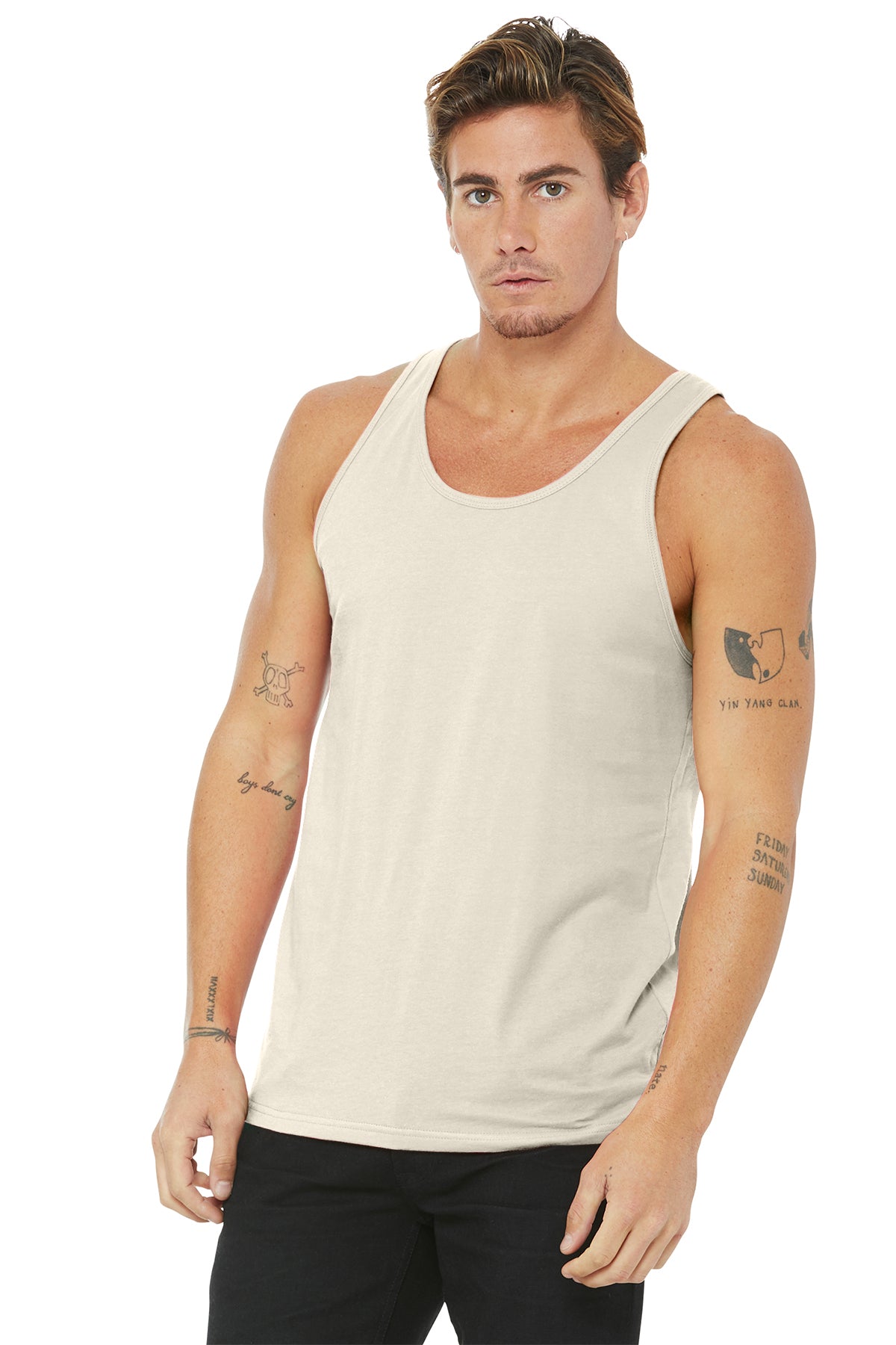 Bella+Canvas 3480 Unisex Jersey Tank - Natural