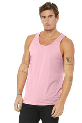 Bella+Canvas 3480 Unisex Jersey Tank - Pink