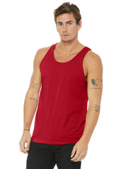 Bella+Canvas 3480 Unisex Jersey Tank - Red