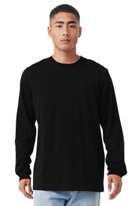 3501 Bella + Canvas Unisex Jersey Long-Sleeve T-Shirt - Black