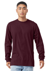 3501 Bella + Canvas Unisex Jersey Long-Sleeve T-Shirt - Maroon