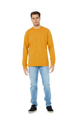 3501 Bella + Canvas Unisex Jersey Long-Sleeve T-Shirt - Mustard