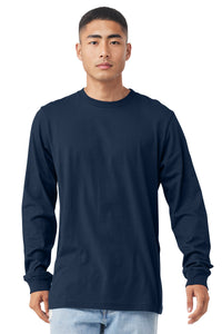 3501 Bella + Canvas Unisex Jersey Long-Sleeve T-Shirt - Navy