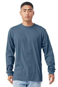 3501 Bella + Canvas Unisex Jersey Long-Sleeve T-Shirt - Steel Blue