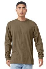 3501 Bella + Canvas Unisex Jersey Long-Sleeve T-Shirt - Vintage Brown