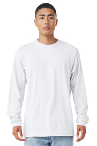 3501 Bella + Canvas Unisex Jersey Long-Sleeve T-Shirt - White