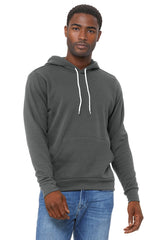 Bella+Canvas 3719 Fleece Pullover Hoodie - Asphalt