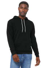 Bella+Canvas 3719 Fleece Pullover Hoodie - DTG Black