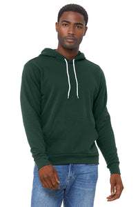Bella+Canvas 3719 Fleece Pullover Hoodie - Forest