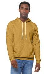 Bella+Canvas 3719 Fleece Pullover Hoodie - Heather Mustard
