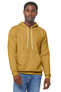 Bella+Canvas 3719 Fleece Pullover Hoodie - Heather Mustard