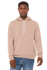 Bella+Canvas 3719 Fleece Pullover Hoodie - Peach