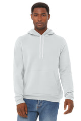 Bella+Canvas 3719 Fleece Pullover Hoodie - Silver