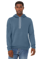 Bella+Canvas 3719 Fleece Pullover Hoodie - Steel Blue