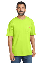 Carhartt K87 Workwear Pocket T-Shirt - Brite Lime