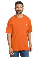 Carhartt K87 Workwear Pocket T-Shirt - Brite Orange