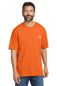 Carhartt K87 Workwear Pocket T-Shirt - Brite Orange