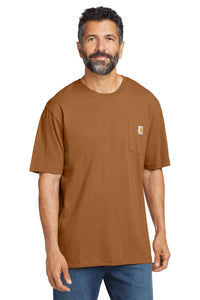 Carhartt K87 Workwear Pocket T-Shirt - Carhartt Brown