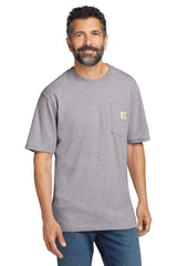Carhartt K87 Workwear Pocket T-Shirt - Heather Grey