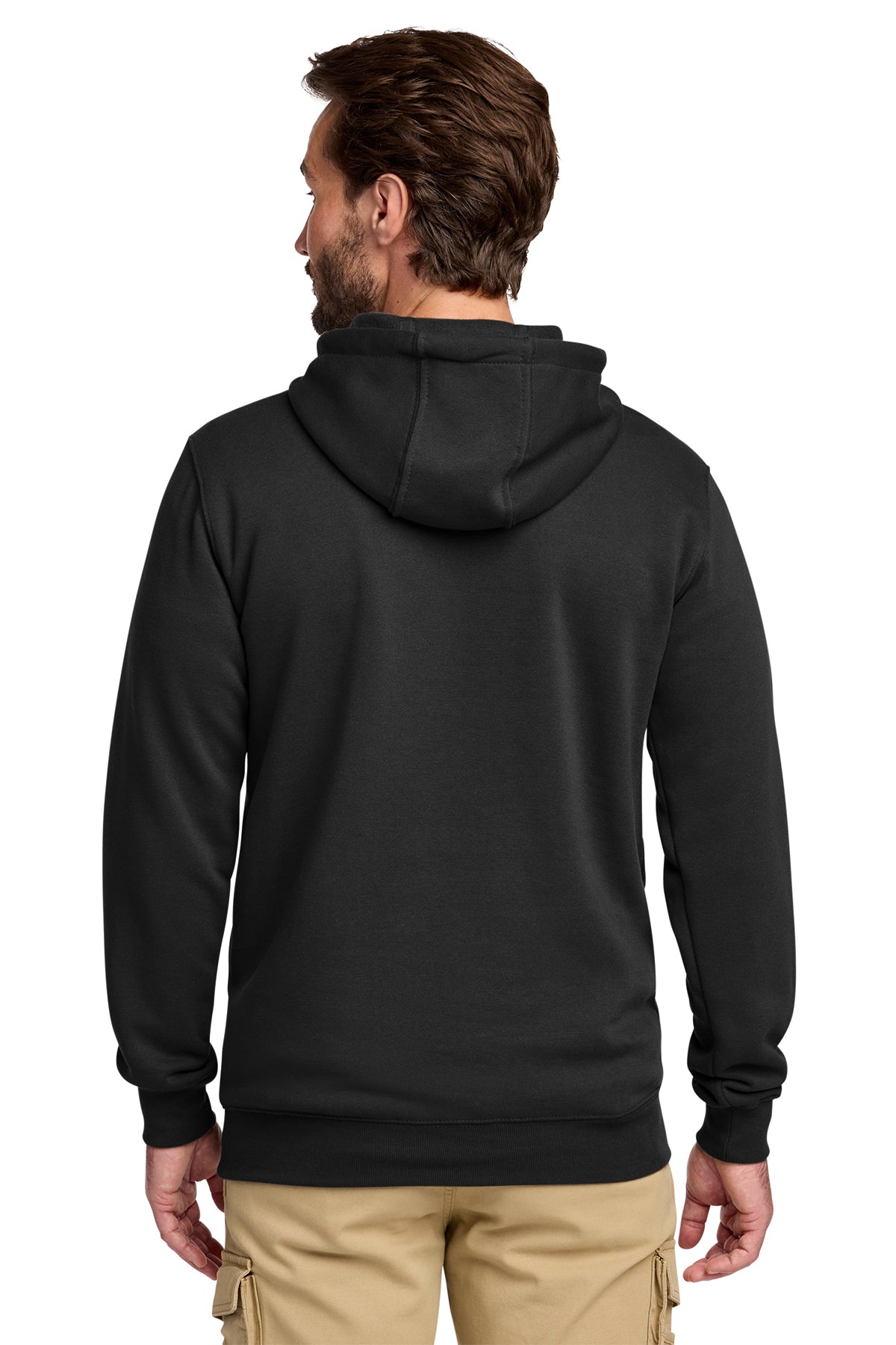 Carhartt K121 Midweight Hooded Sweatshirt - Black back