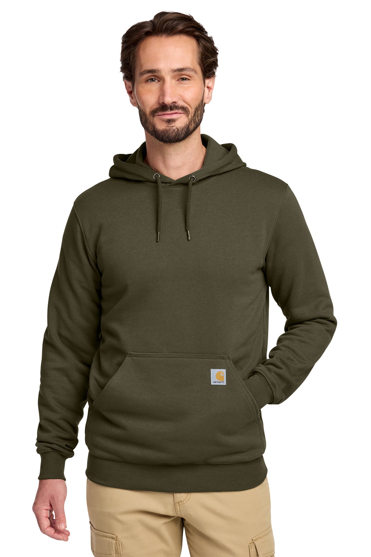 Carhartt K121 Midweight Hooded Sweatshirt - Moss