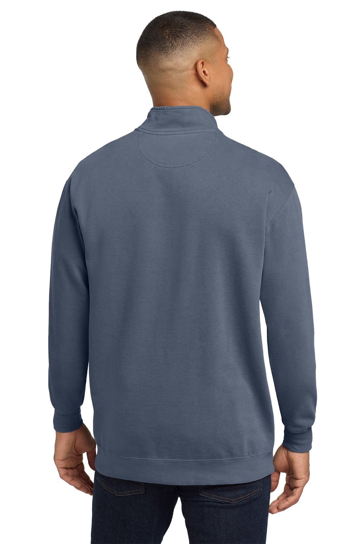 Unisex Garment-Dyed Quarter-Zip Sweatshirt