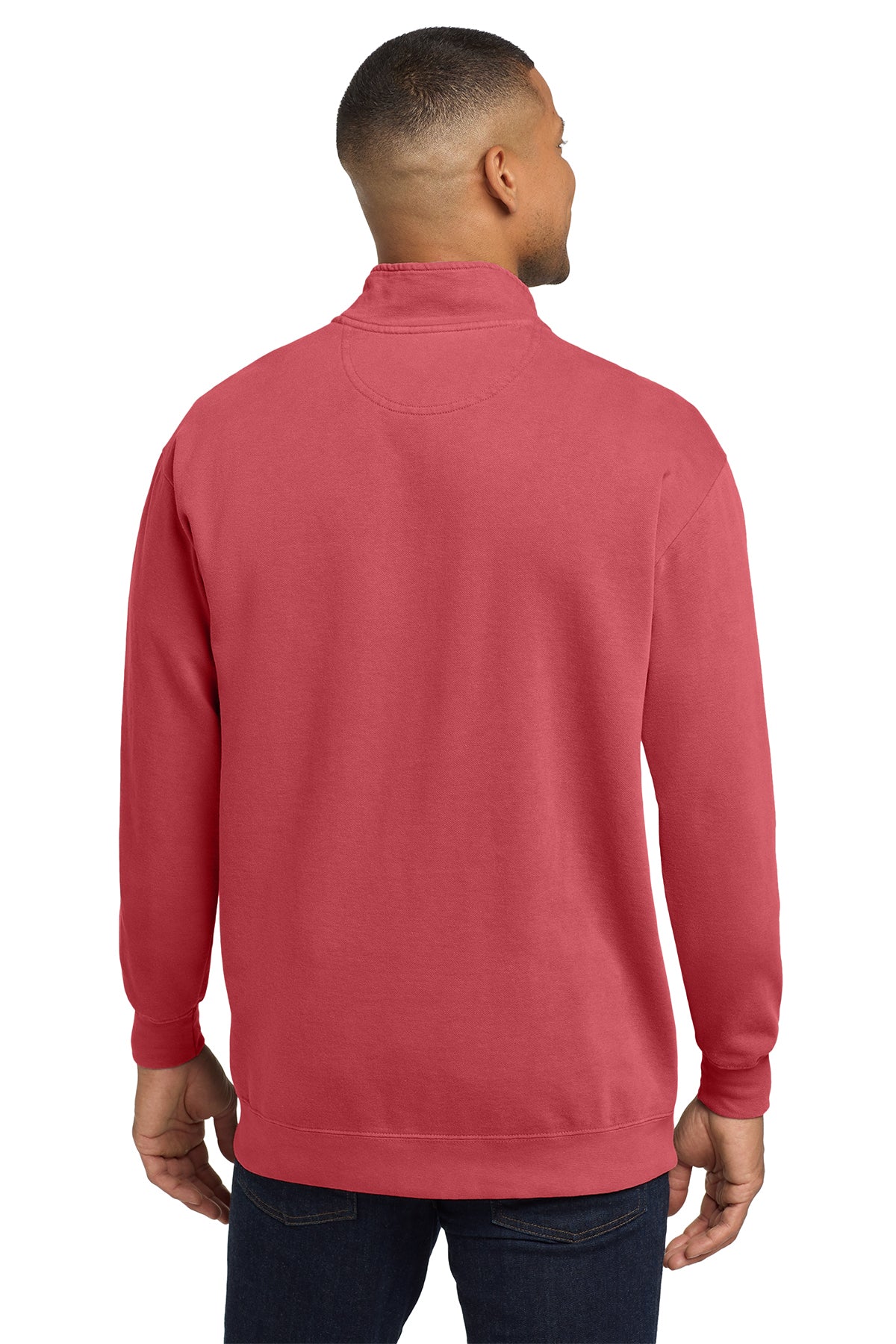 Unisex Garment-Dyed Quarter-Zip Sweatshirt