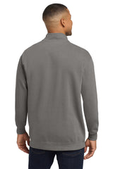 Unisex Garment-Dyed Quarter-Zip Sweatshirt