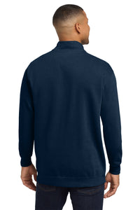 Unisex Garment-Dyed Quarter-Zip Sweatshirt