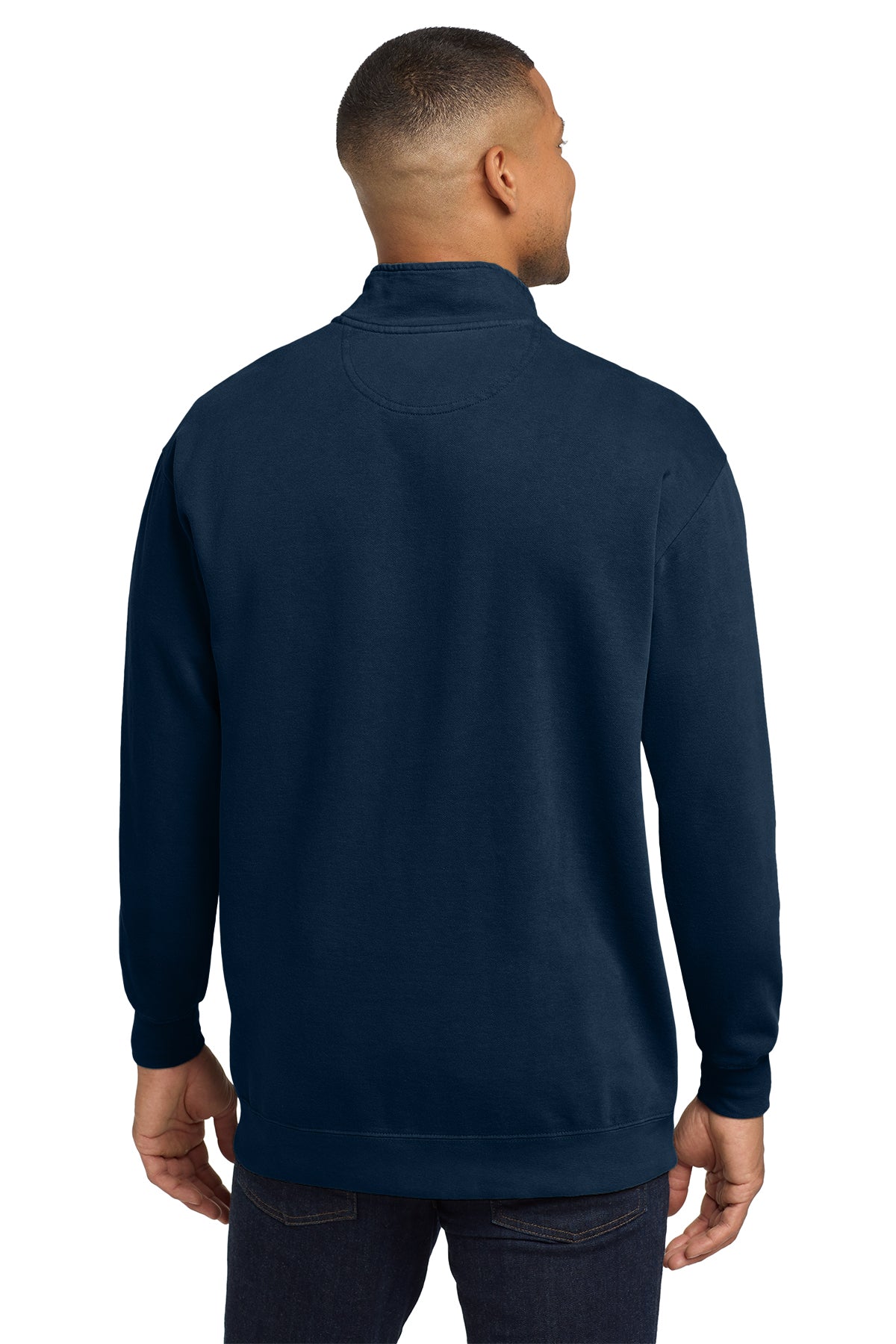 Unisex Garment-Dyed Quarter-Zip Sweatshirt