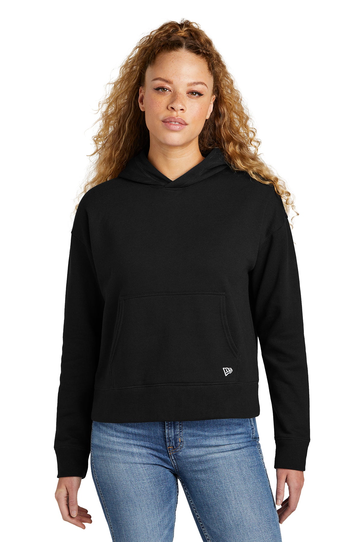 LNEA550 New Era® Women's Comeback Fleece Pullover Hoodie